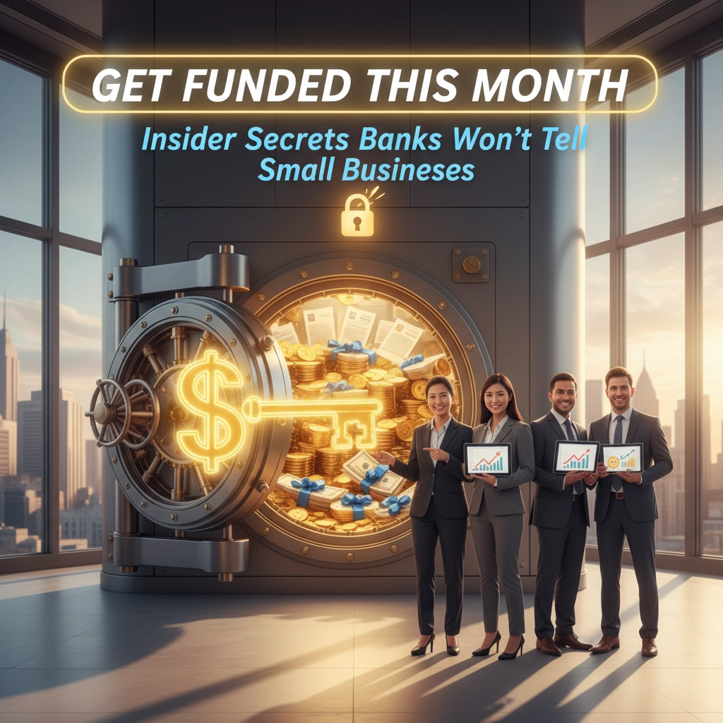 Get Funded This Month: Insider Secrets Banks Won't Tell Small Businesses