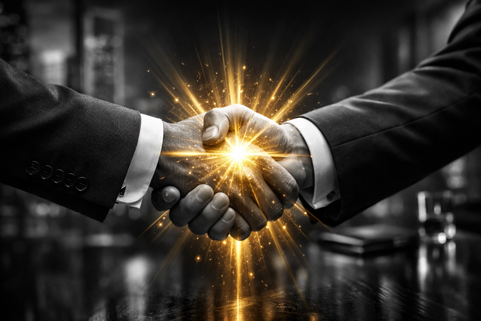 The Empire Handshake