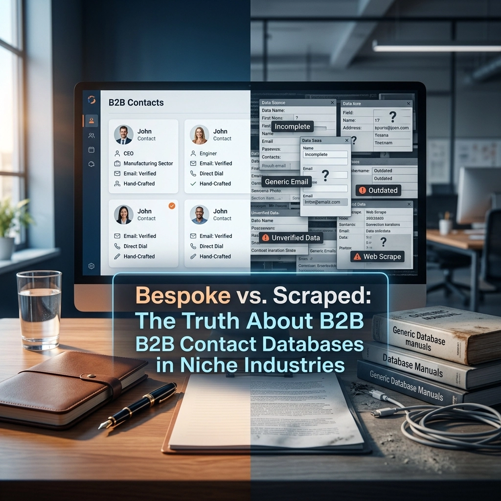 [HERO] Bespoke vs. Scraped: The Truth About B2B Contact Databases in Niche Industries