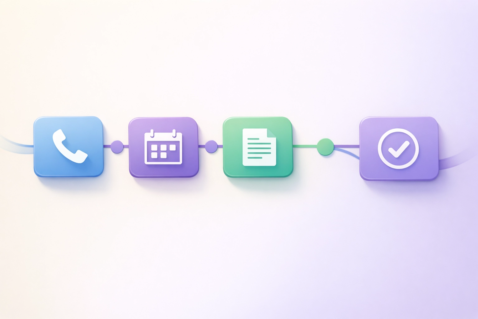 Integrated AI workflow system connecting phone calls, scheduling, and case management for law firms