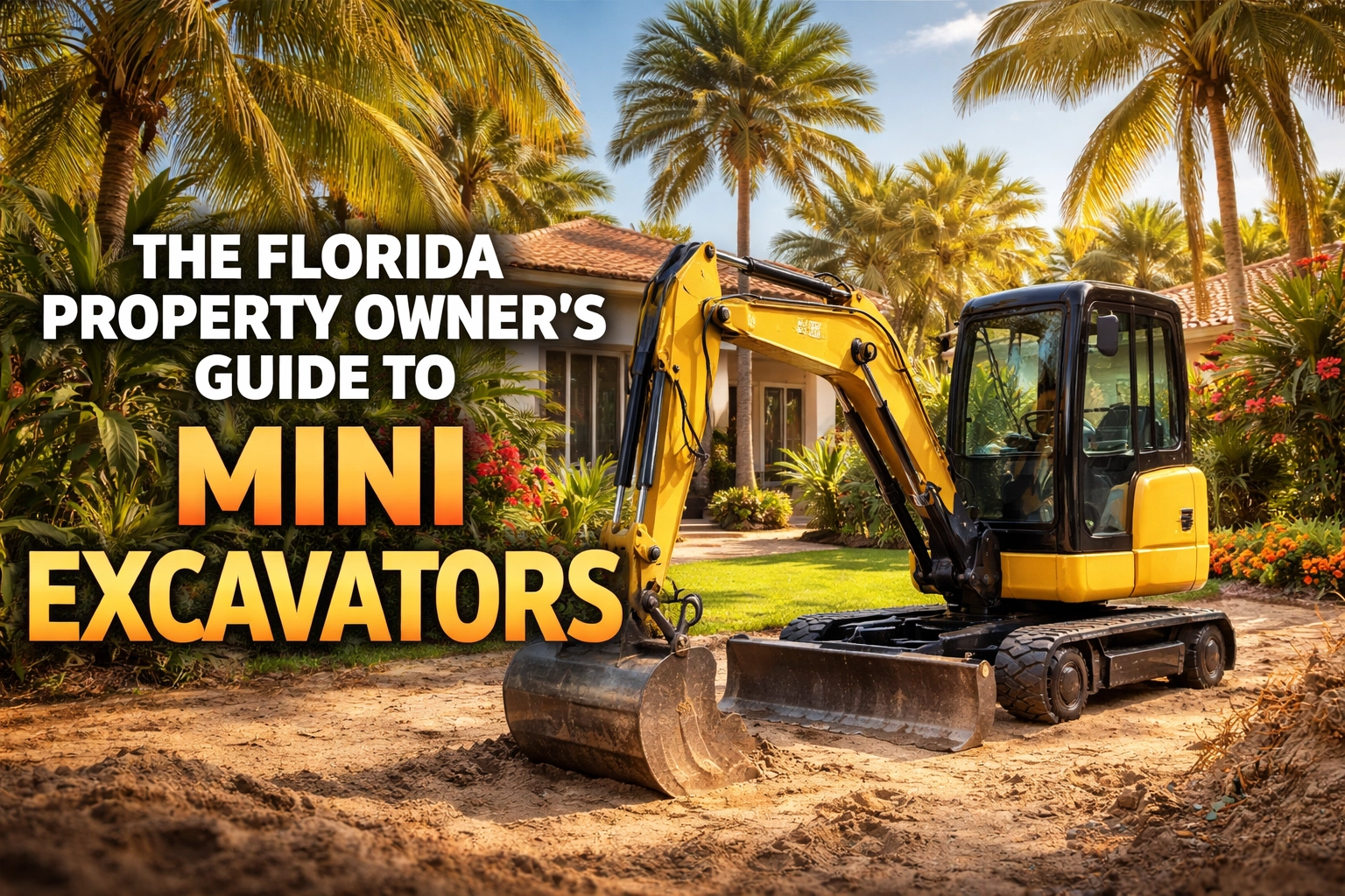 [HERO] The Florida Property Owner's Guide to Mini Excavators
