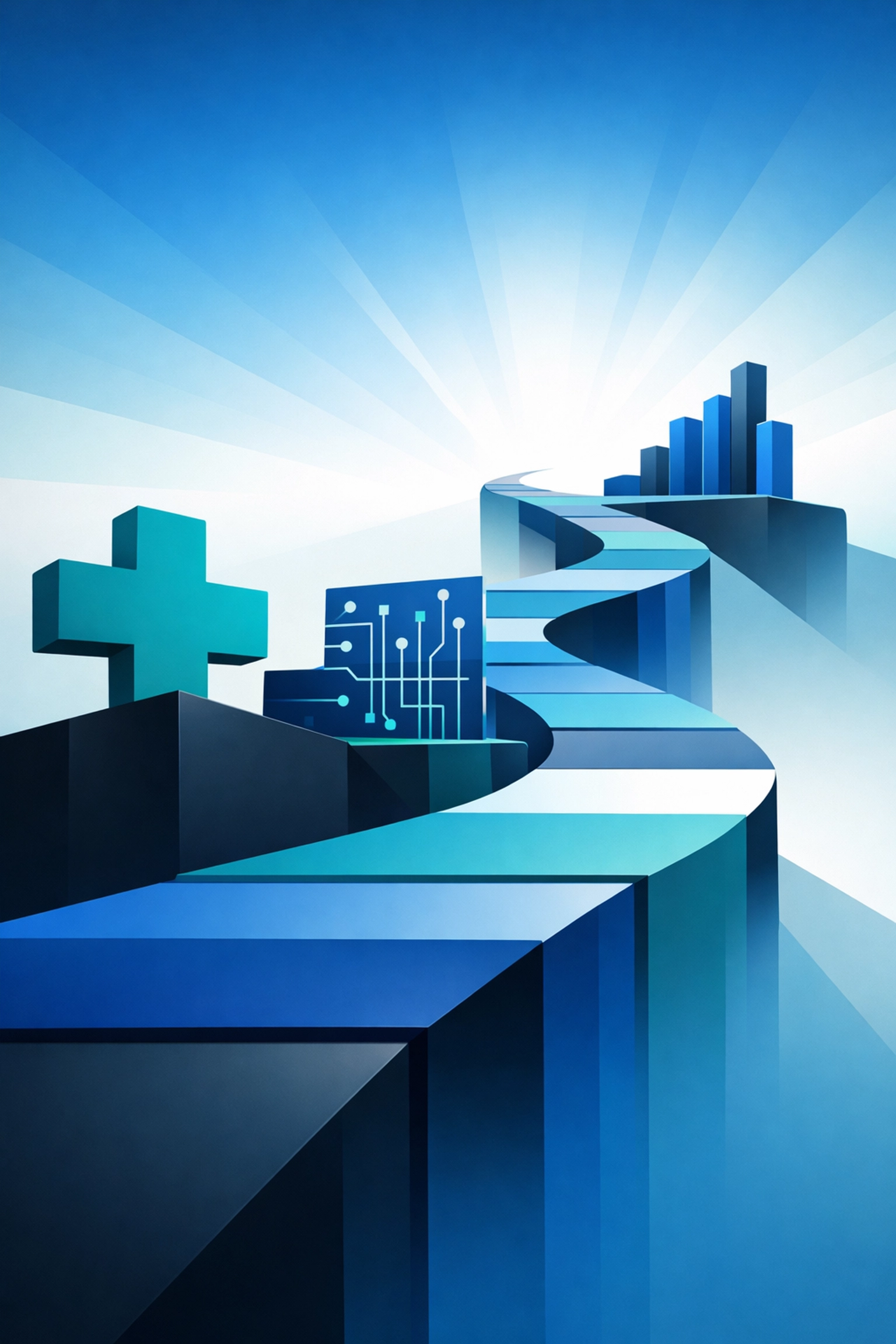 Lean Six Sigma career pathway showing professional growth across healthcare, IT, and finance sectors.