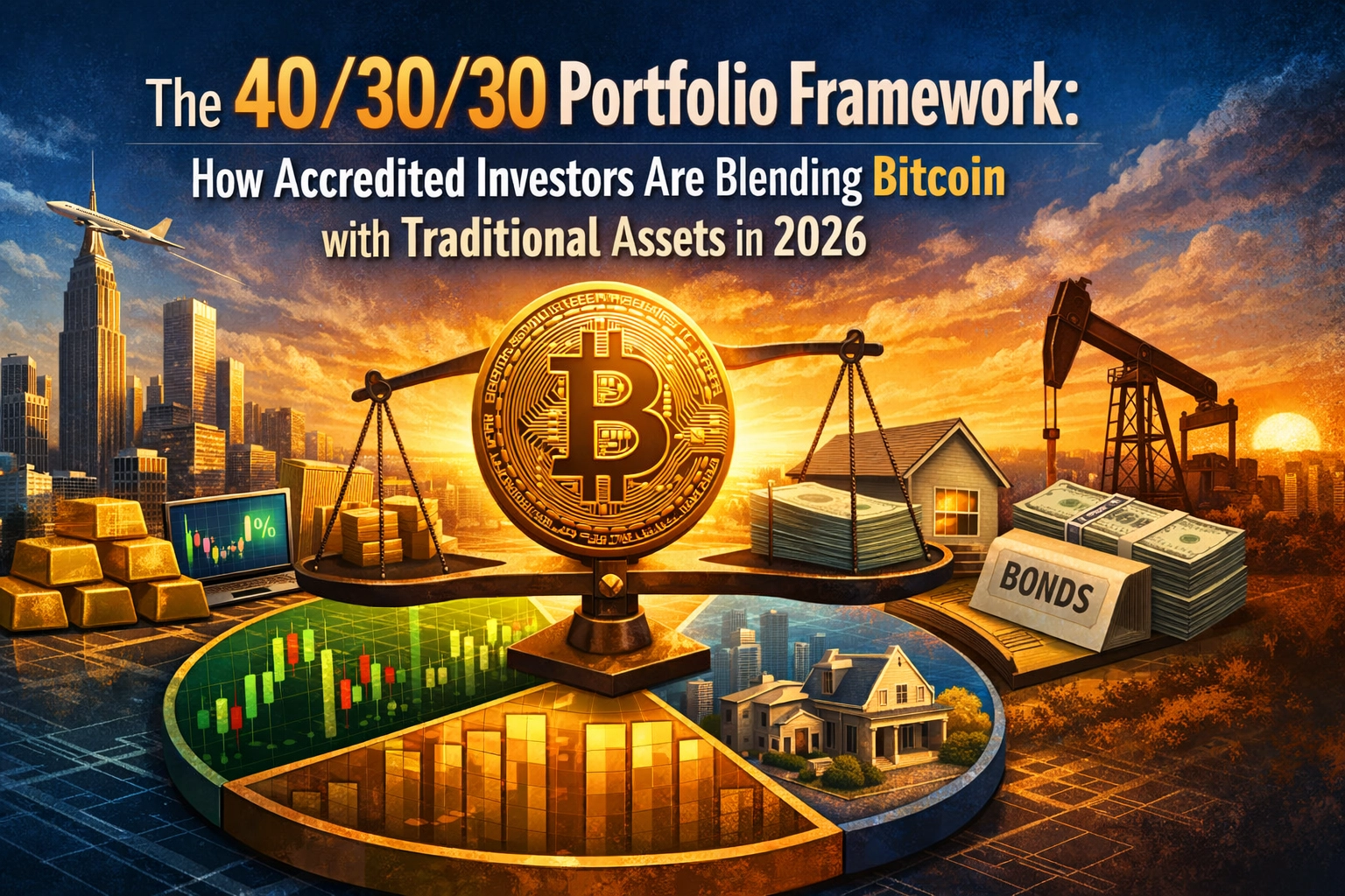 [HERO] The 40/30/30 Portfolio Framework: How Accredited Investors Are Blending Bitcoin with Traditional Assets in 2026