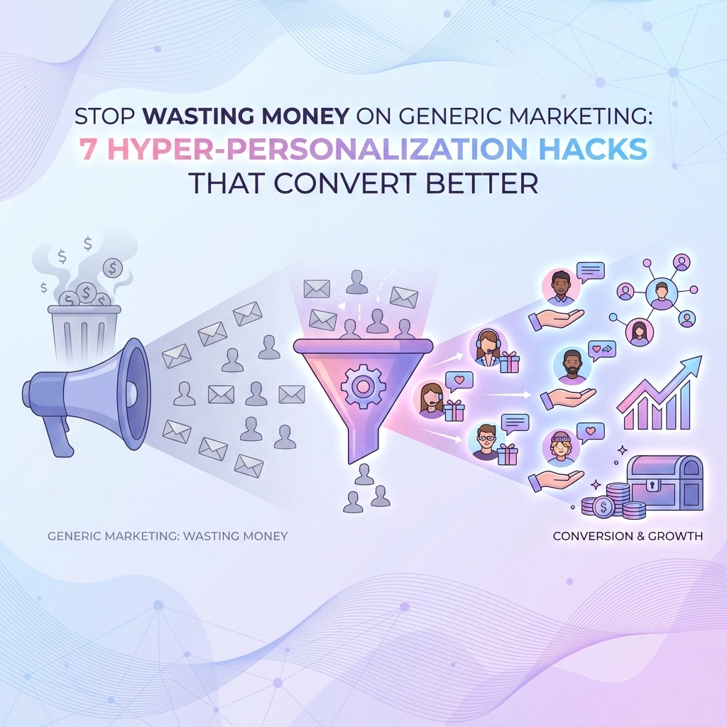 Stop Wasting Money on Generic Marketing: 7 Hyper-Personalization Hacks That Convert Better