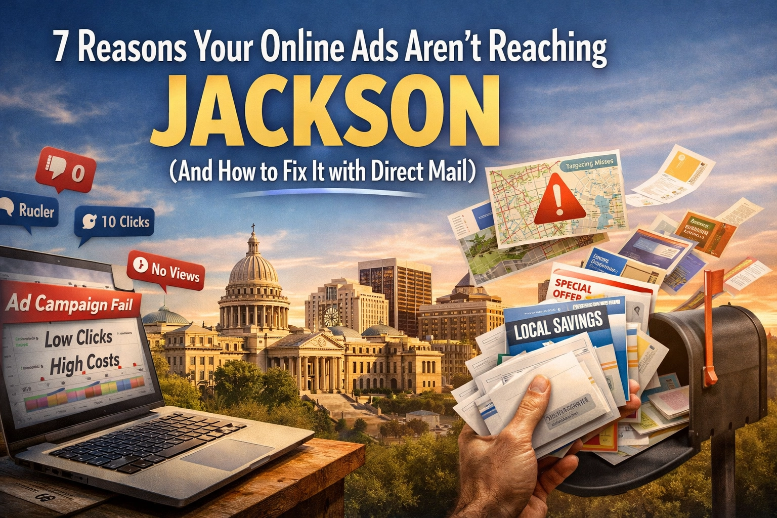 [HERO] 7 Reasons Your Online Ads Aren’t Reaching Jackson (And How to Fix It with Direct Mail)