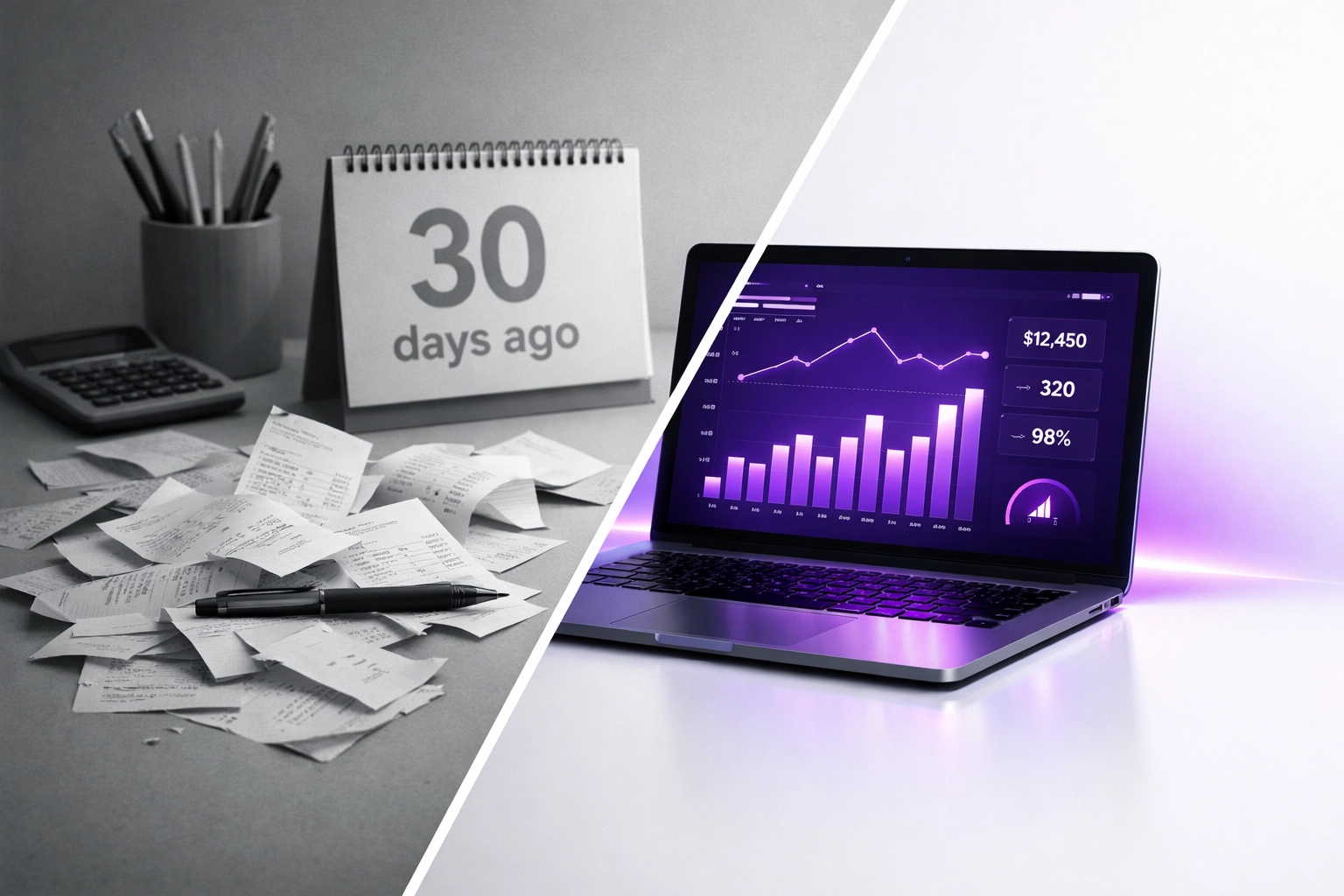 Comparison of monthly bookkeeping close versus real-time weekly close for startups