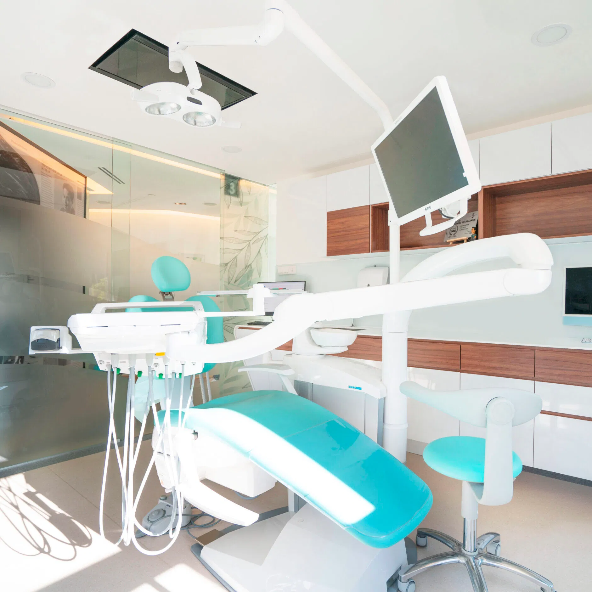 A modern dental treatment suite at Nuffield Holdings
