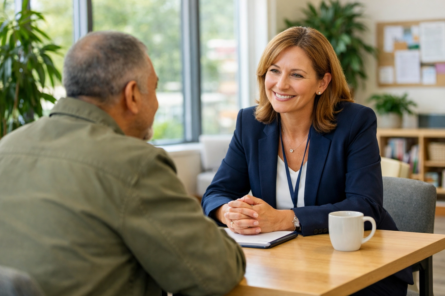 Compassionate counselor offering community emergency assistance and housing support in Burlington County.
