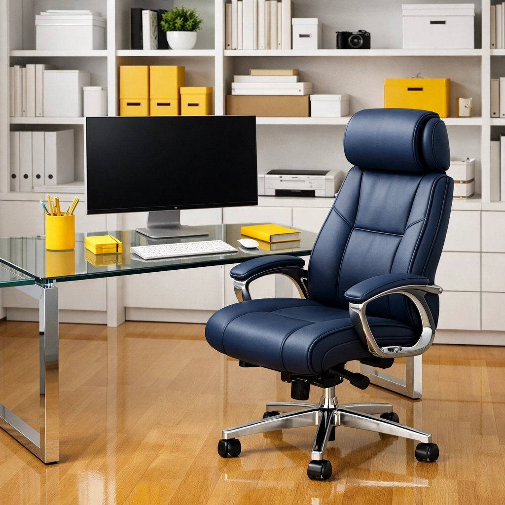 Dust-free home office in Ashby MA showing the quality of professional house cleaning services.