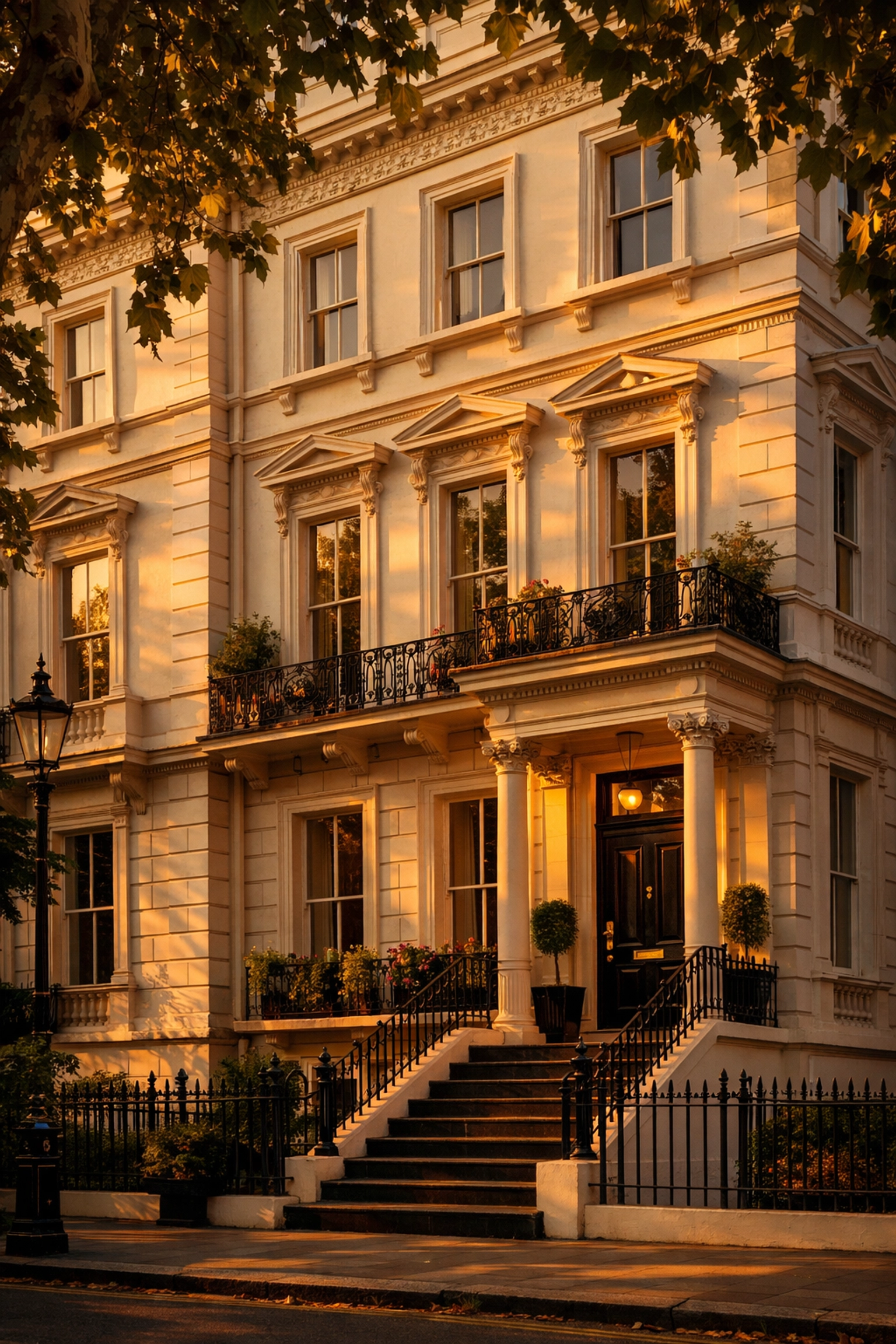 Kensington Victorian terrace facade