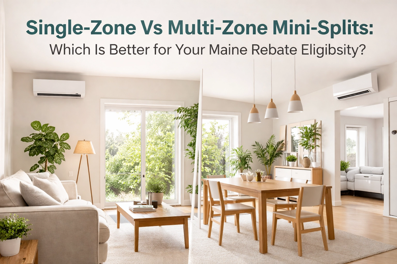 [HERO] Single-Zone Vs Multi-Zone Mini-Splits: Which Is Better for Your Maine Rebate Eligibility?