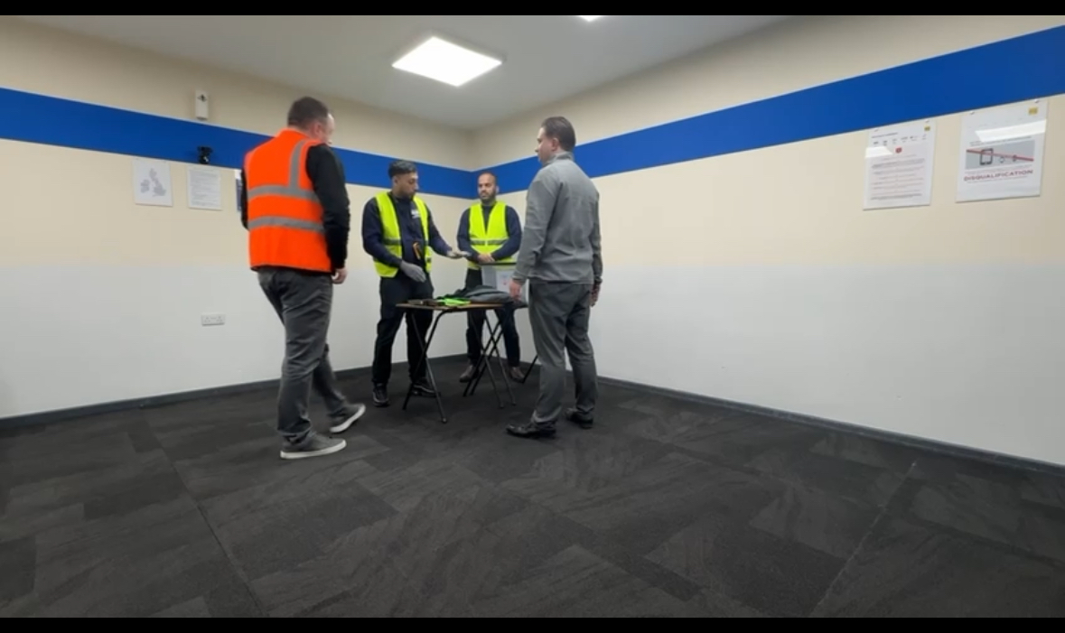 Training Room Safety Demonstration