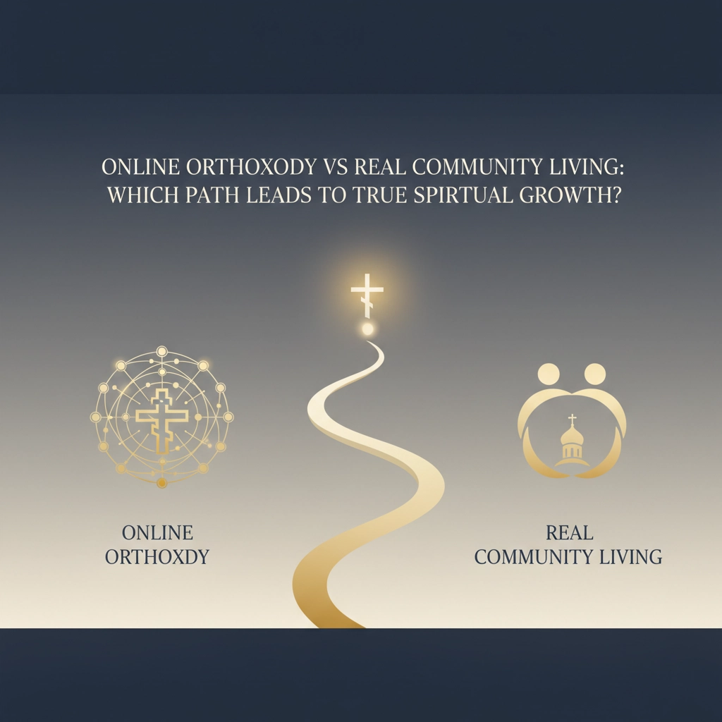 Online Orthodoxy vs Real Community Living