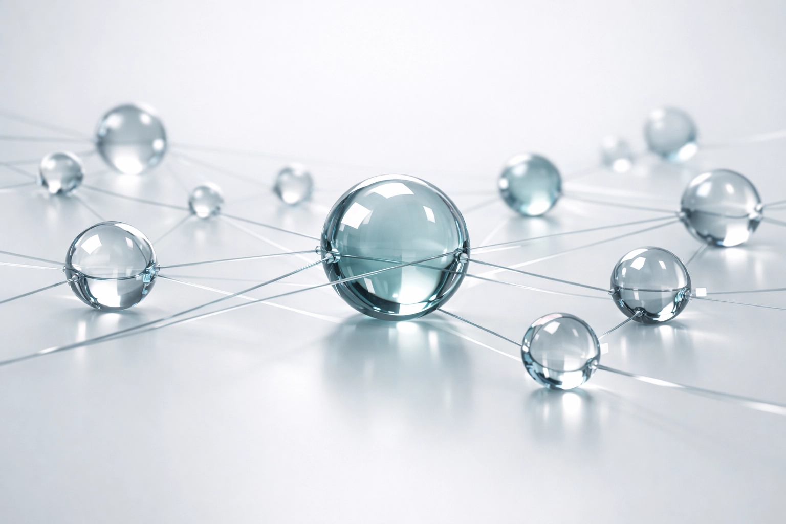 Abstract digital network representing a secure HIPAA-compliant chiropractic marketing infrastructure.