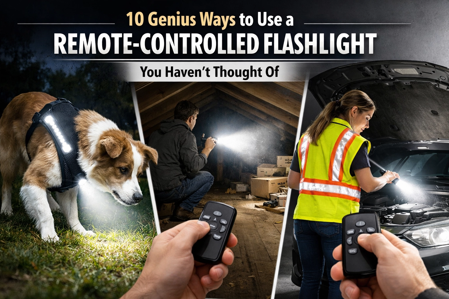 [HERO] 10 Genius Ways to Use a Remote-Controlled Flashlight You Haven