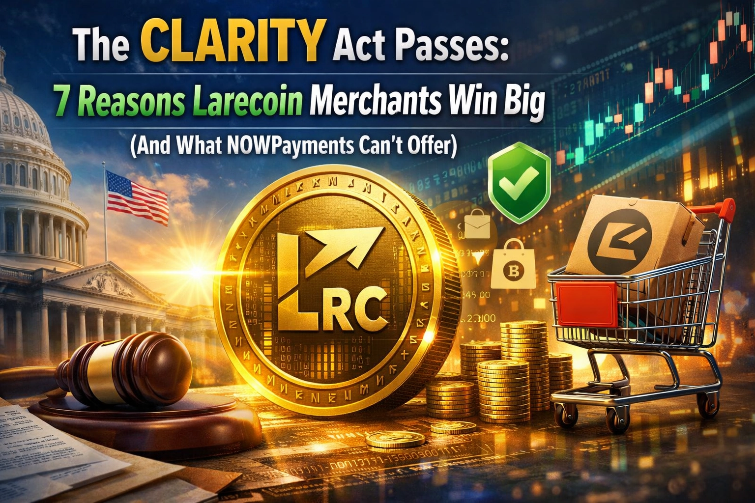 [HERO] The CLARITY Act Passes: 7 Reasons Larecoin Merchants Win Big (And What NOWPayments Can