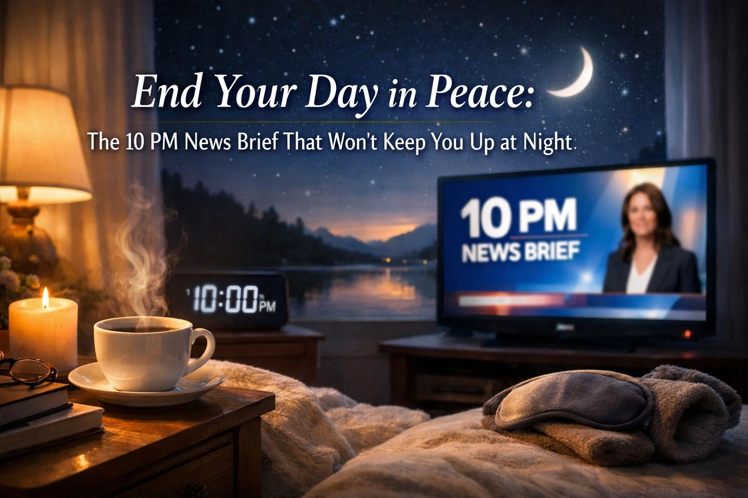 [HERO] End Your Day in Peace: The 10 PM News Brief That Won
