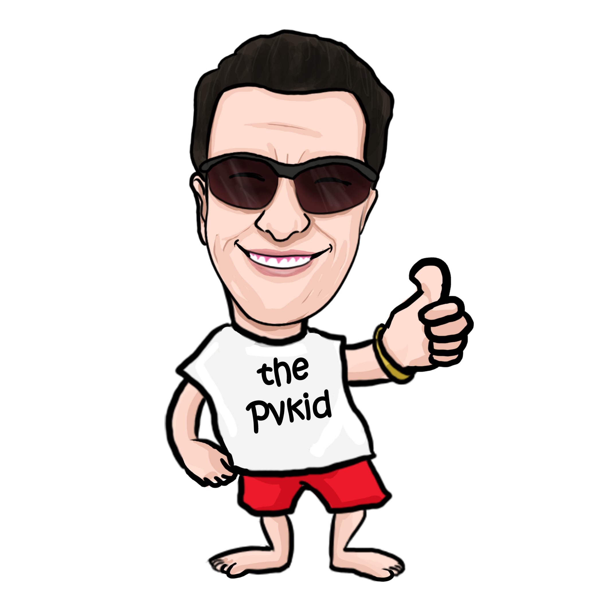 the pvkid caricature