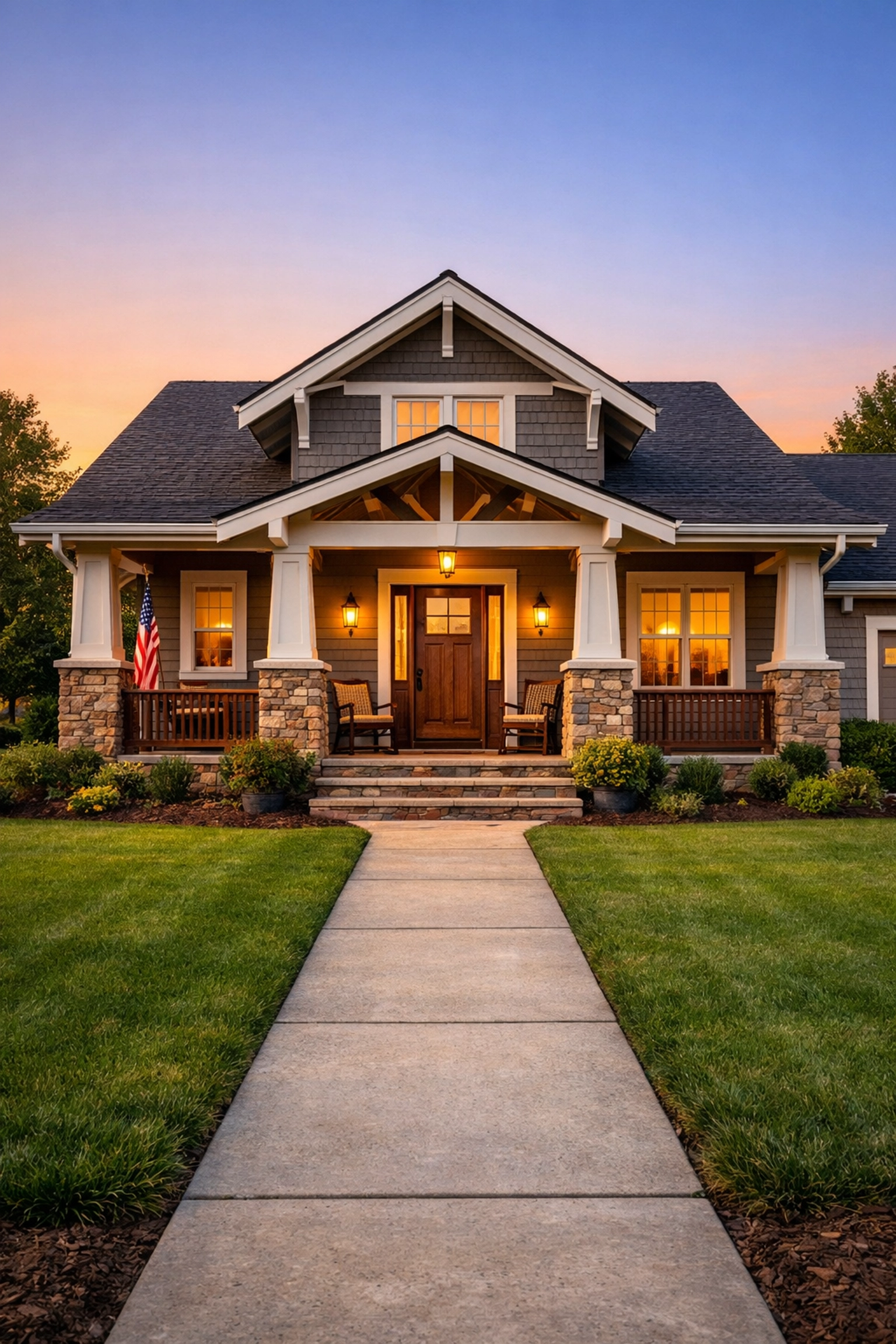 A modern suburban house showing FHA loan options without USDA geographical restrictions.