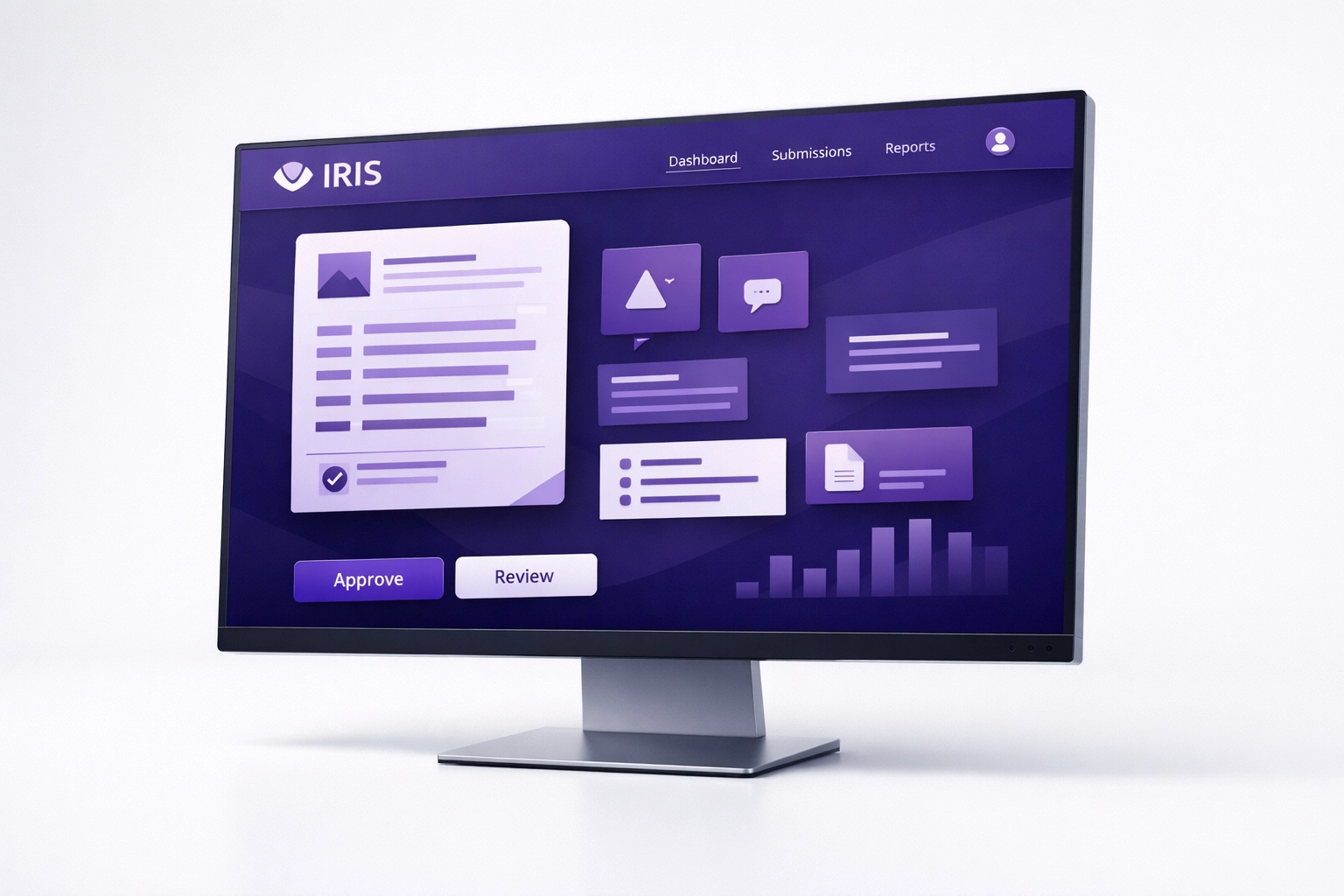 IRIS e-filing system interface for submitting 1099 forms to the IRS electronically