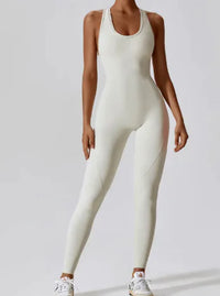 Sleeveless Full-Length Bodysuit