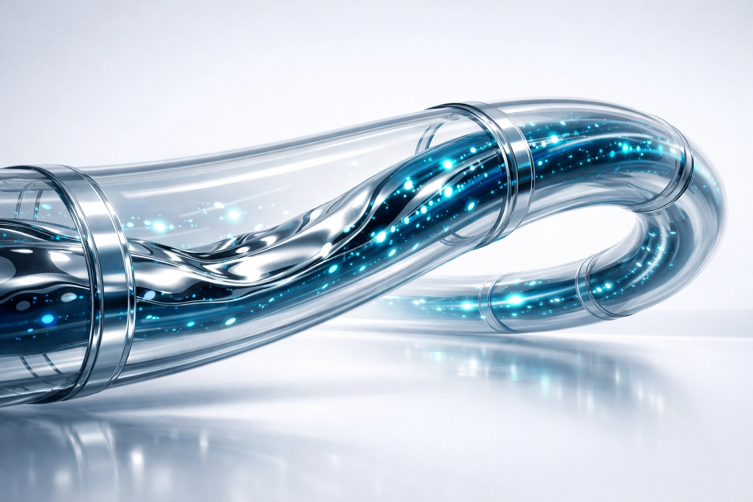 A streamlined data pipeline showing the benefits of lean six sigma consulting for operational efficiency.