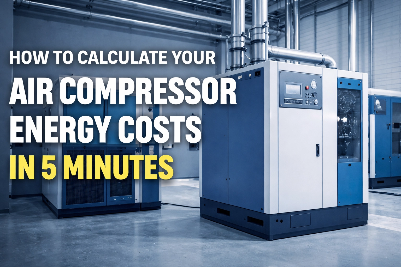 How to Calculate Your Air Compressor Energy Costs in 5 Minutes