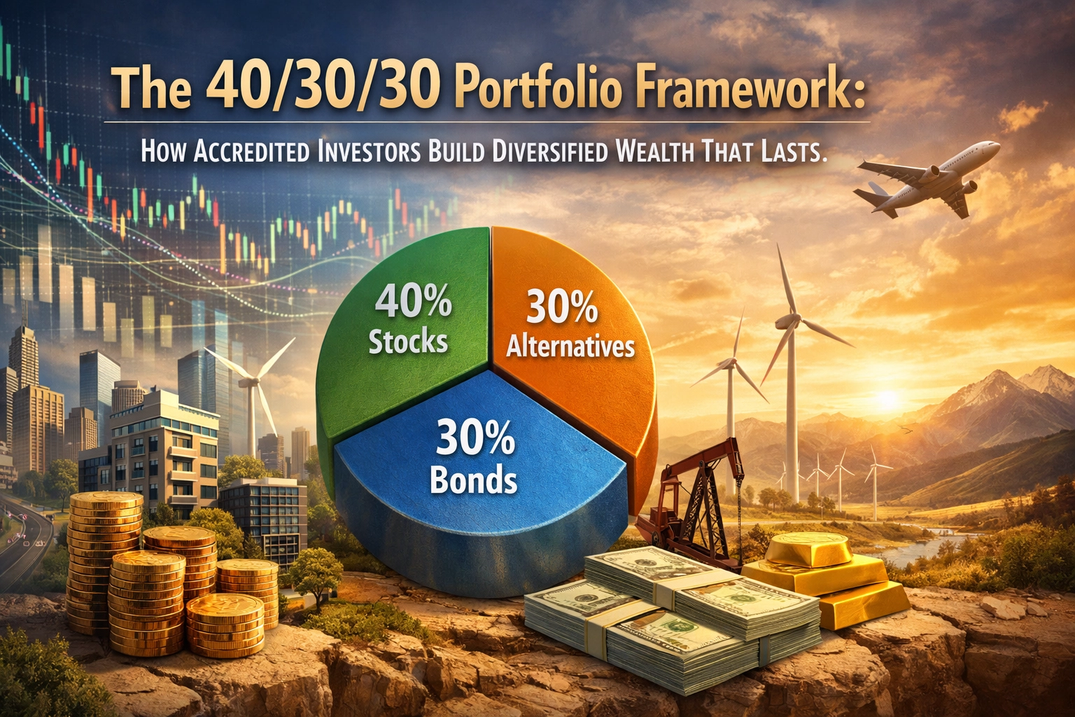 [HERO] The 40/30/30 Portfolio Framework: How Accredited Investors Build Diversified Wealth That Lasts