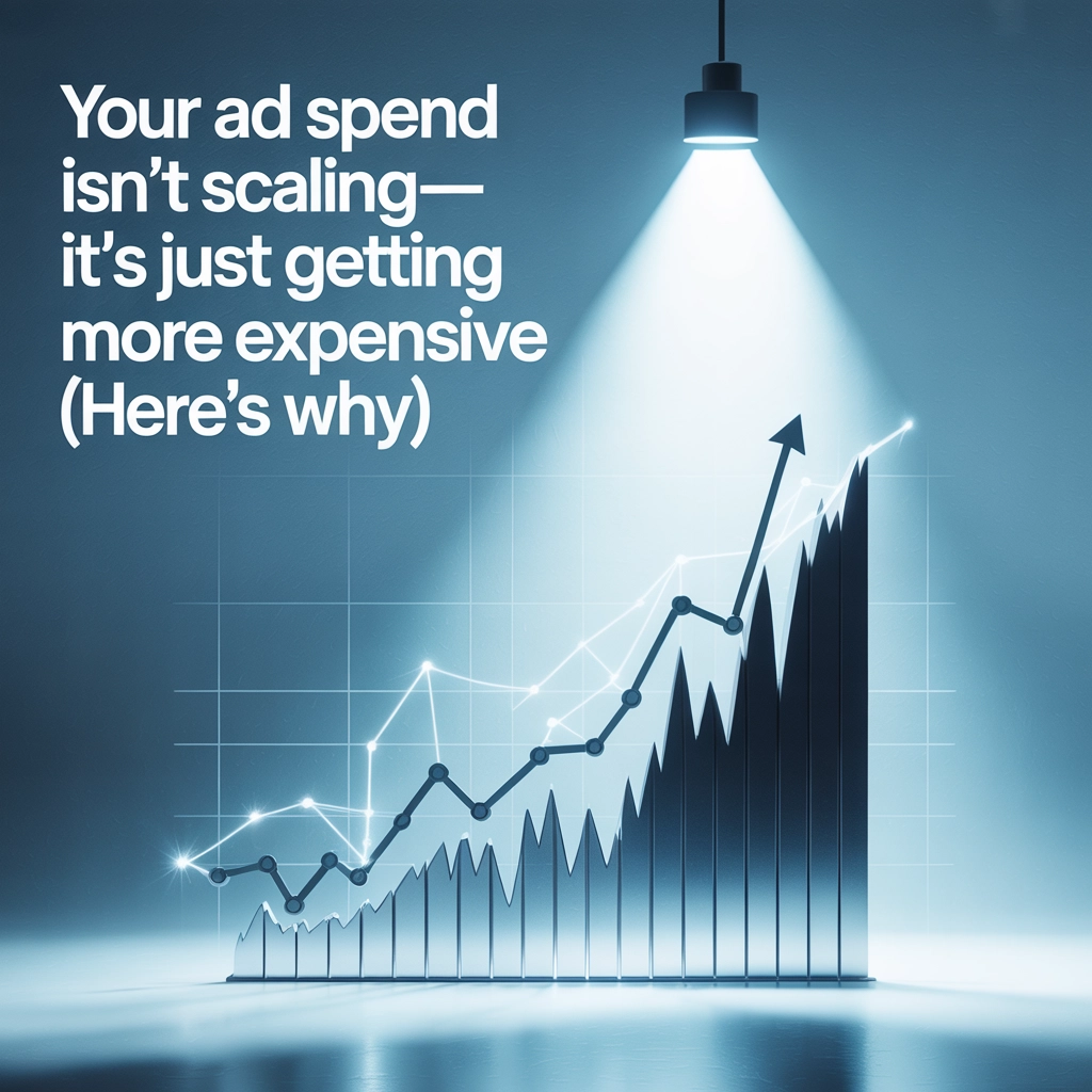 Your Ad Spend Isn't Scaling, It's Just Getting More Expensive (Here's Why)