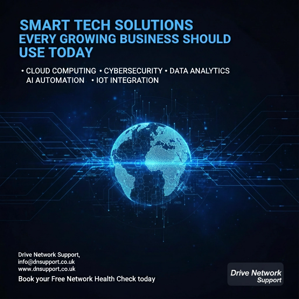 Smart Tech Solutions Every Growing Business Should Use Today