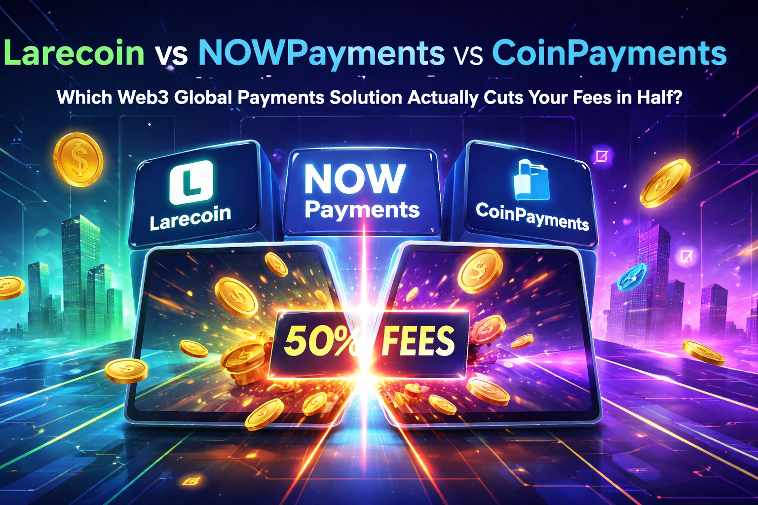 [HERO] Larecoin vs NOWPayments vs CoinPayments: Which Web3 Global Payments Solution Actually Cuts Your Fees in Half?
