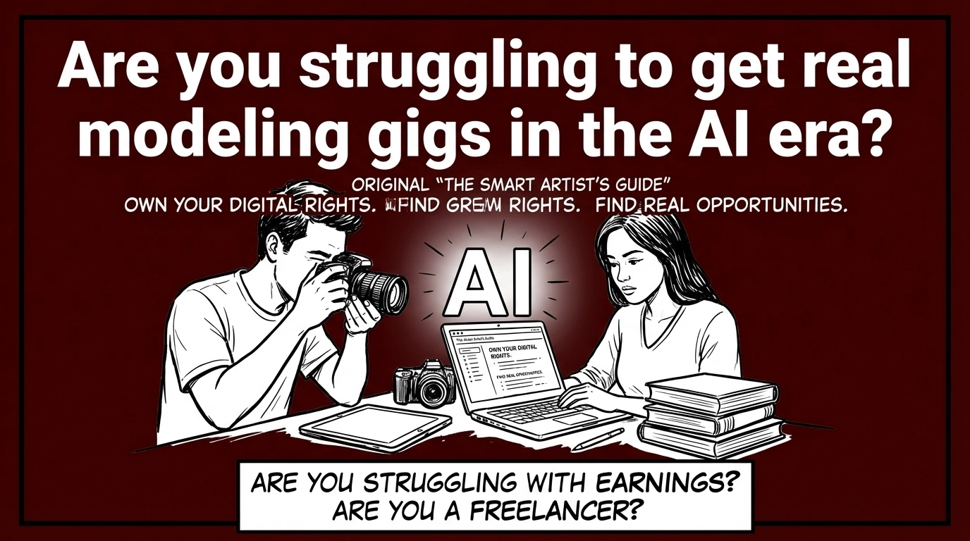 <span style="color:#470000">How to Get Into Modeling When AI is Changing Everything: The Smart Artist's Guide to Digital Rights and Real Opportunities</span>