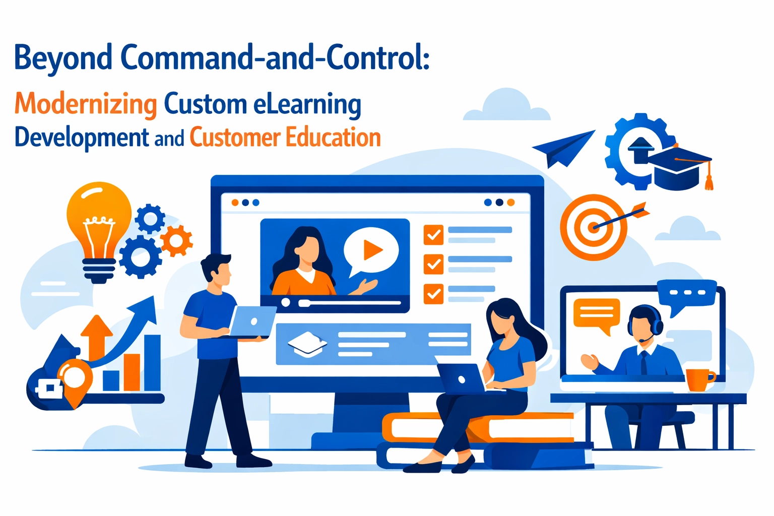 customer education for custom eLearning development hero