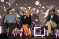 Three professionals at the International Commodity Summit