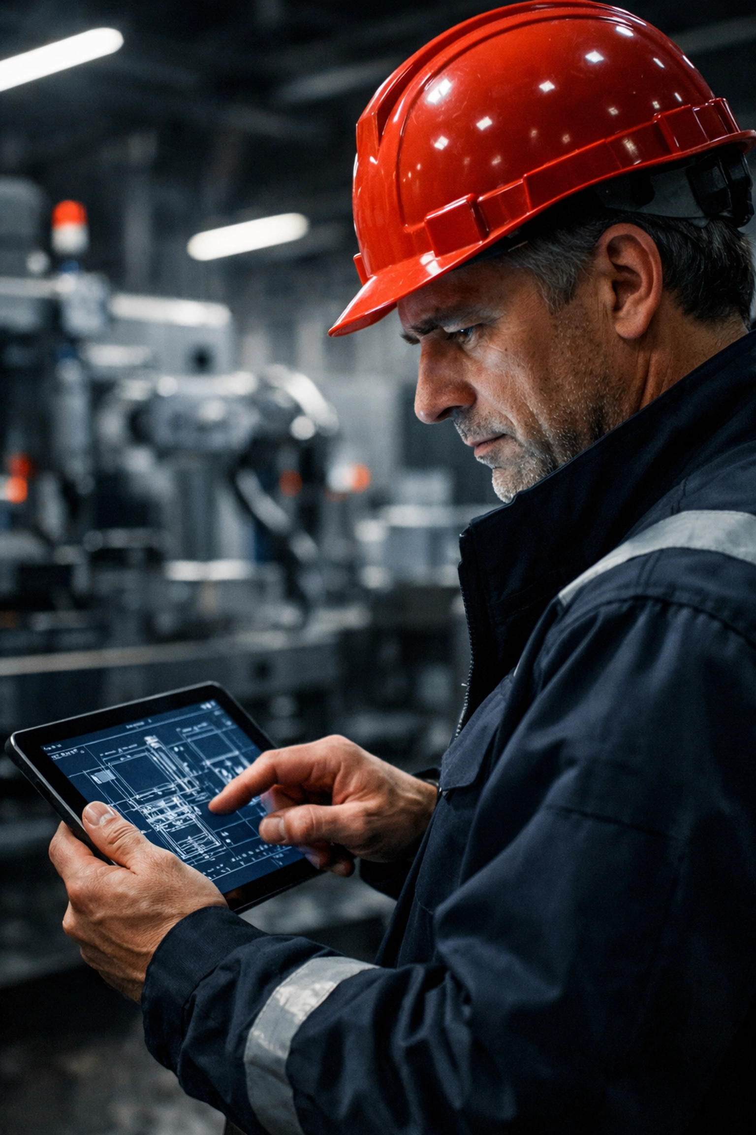 Professional engineer in a high-tech Canadian facility symbolizing economic immigration and high-wage Express Entry.