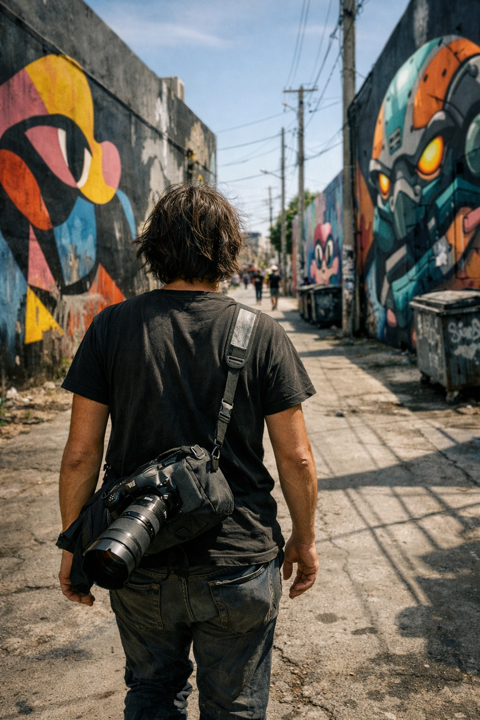 Exploring Wynwood photography through vibrant street art murals and Miami hidden gems in the arts district.