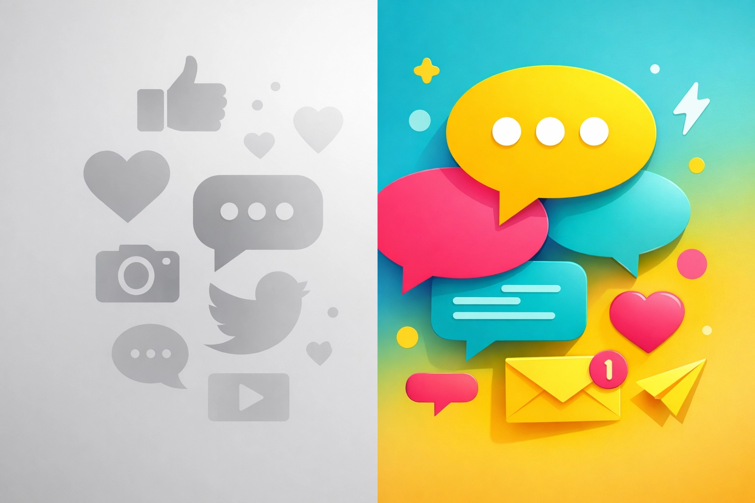 Direct conversation marketing versus social media for course promotion