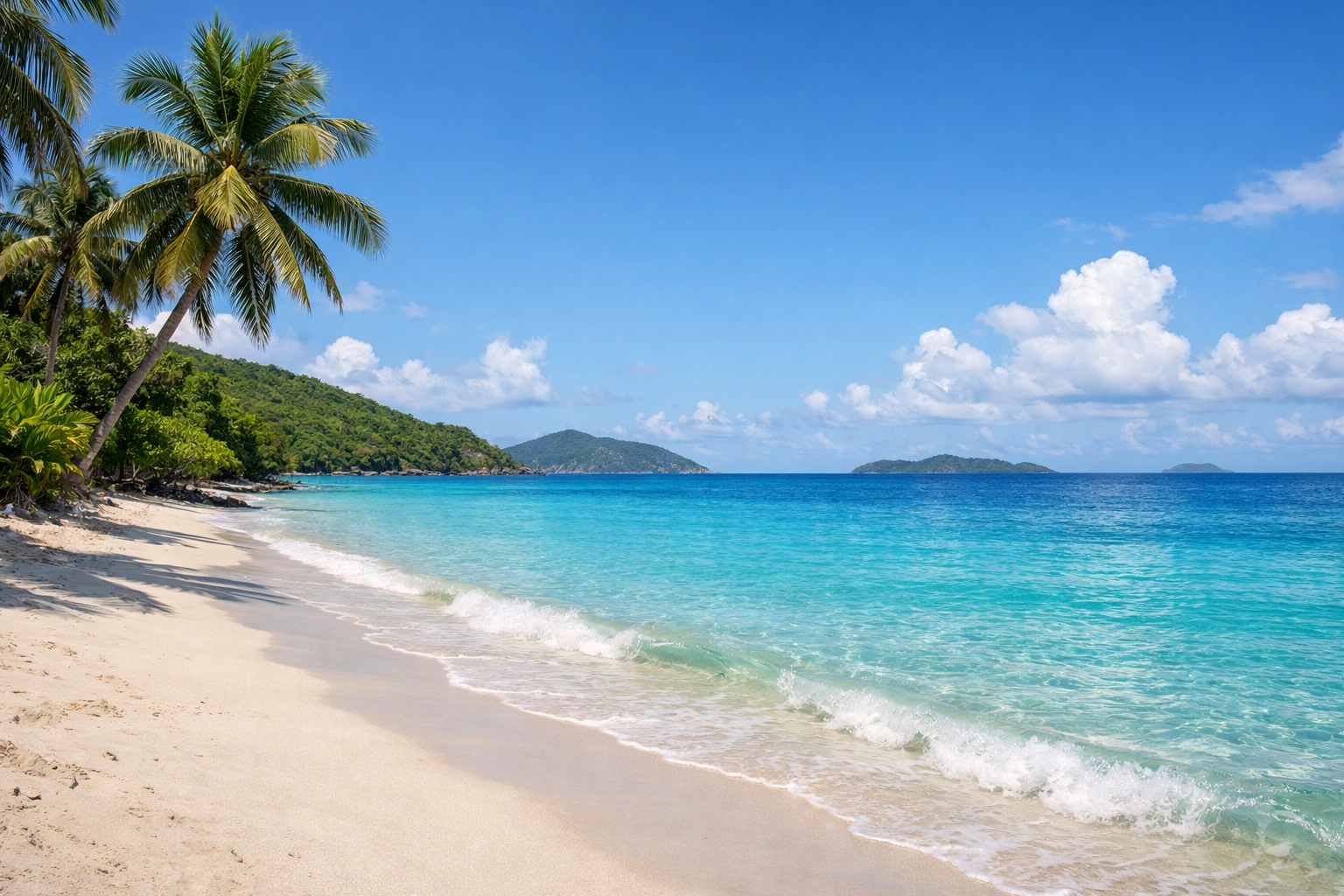 St. Thomas Beach View