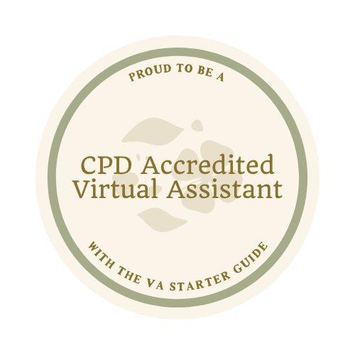 CPD Accredited Virtual Assistant Badge