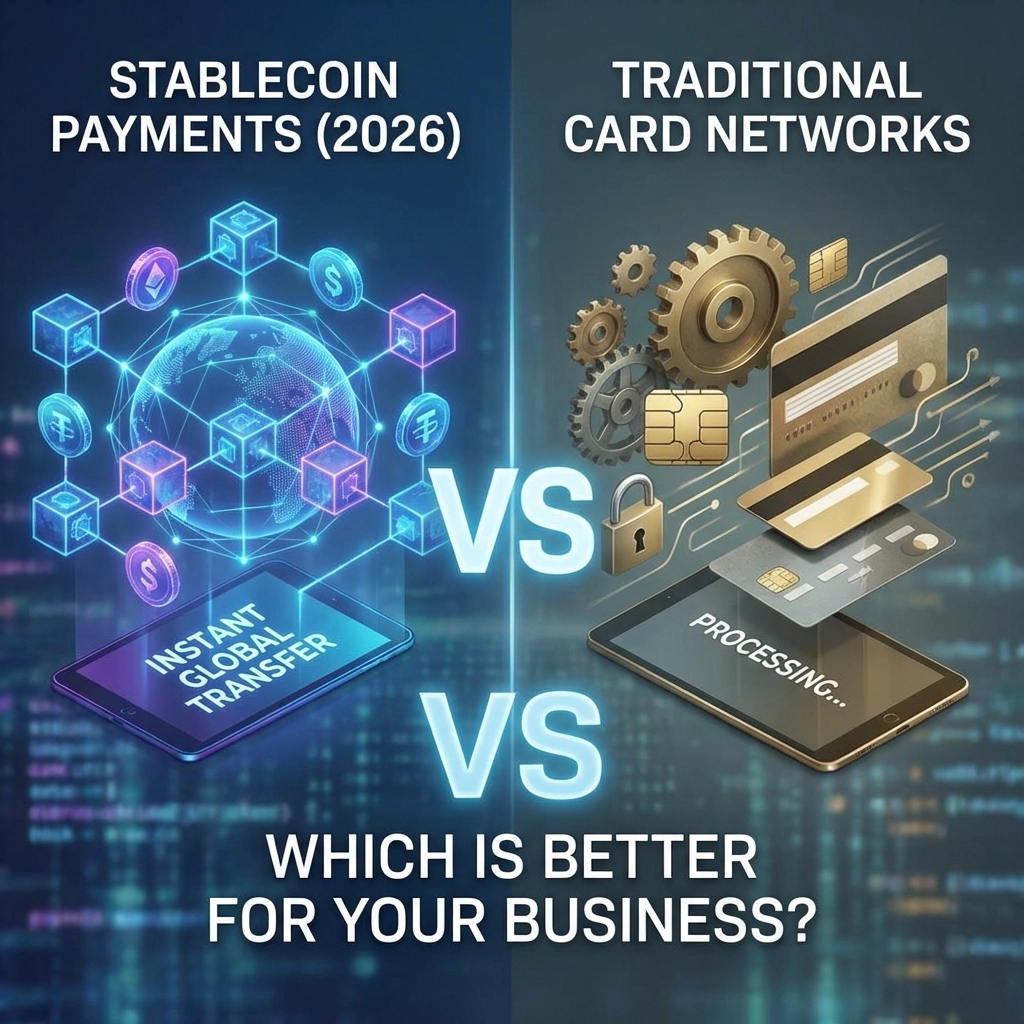 [HERO] Stablecoin Payments Vs Traditional Card Networks: Which Is Better For Your Business in 2026?