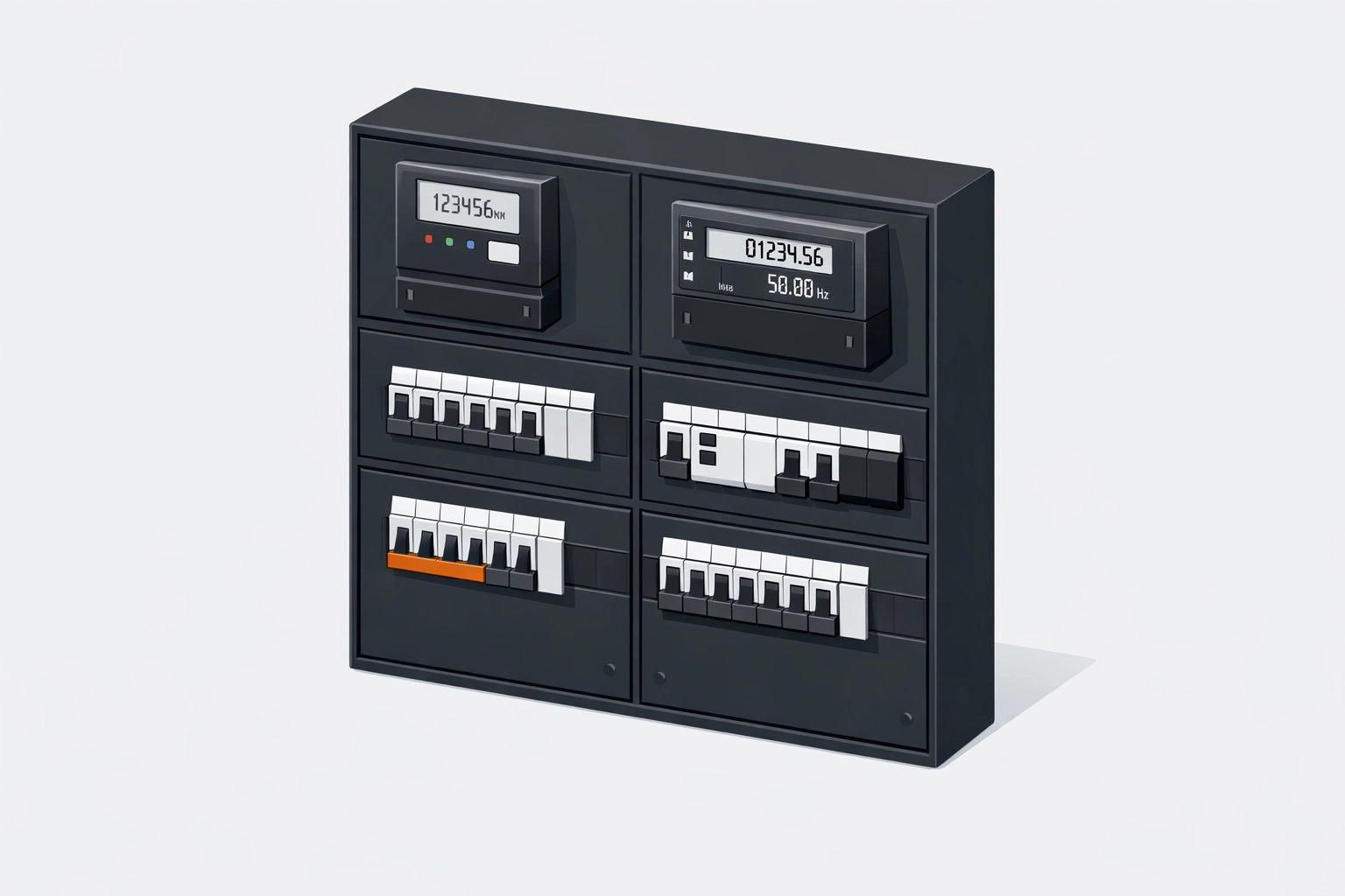 Moderner Zählerschrank für Elektro-Sanierung in Wiener Wohngebäuden