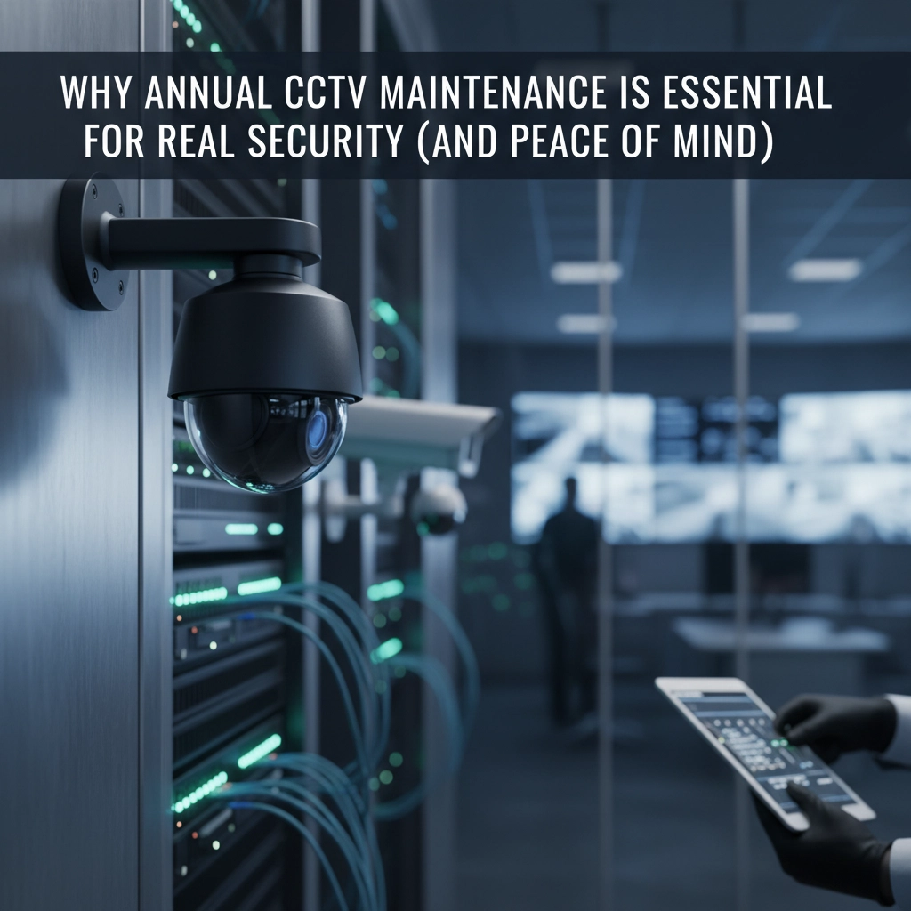 Why Annual CCTV Maintenance Is Essential for Real Security (and Peace of Mind)