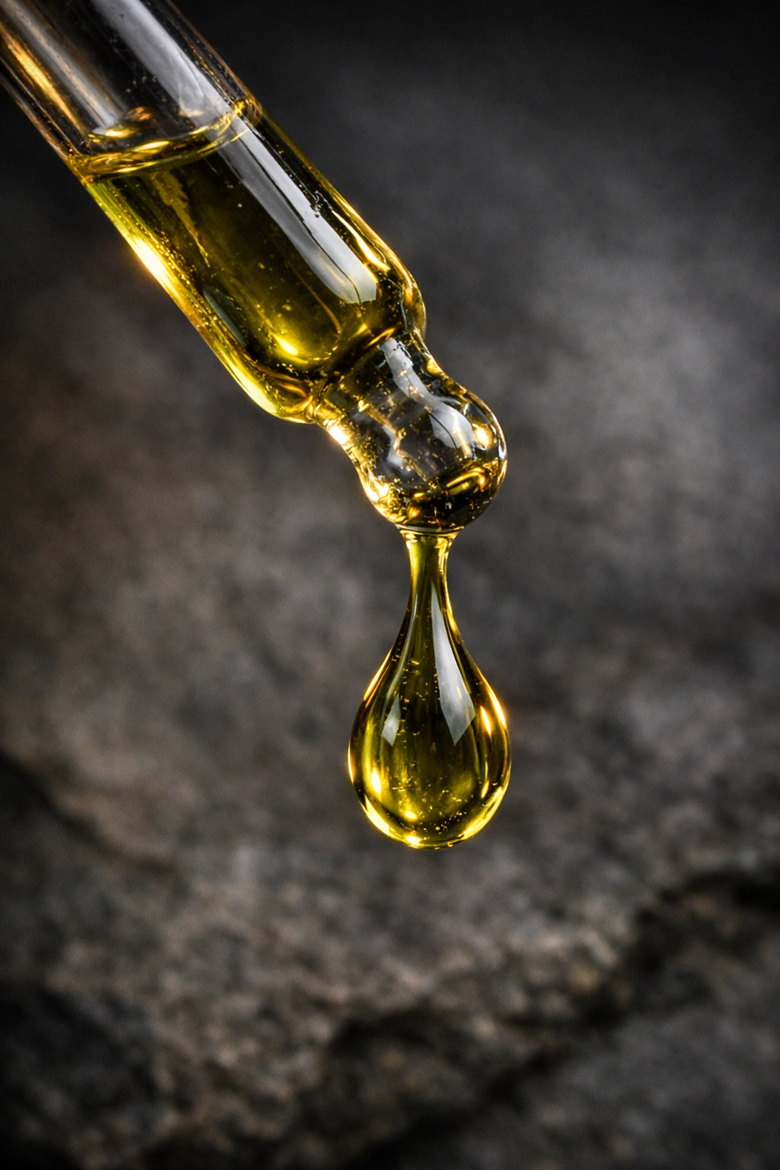 Premium cold-pressed broccoli seed oil in a glass dropper for non-greasy beard hydration and natural shine.