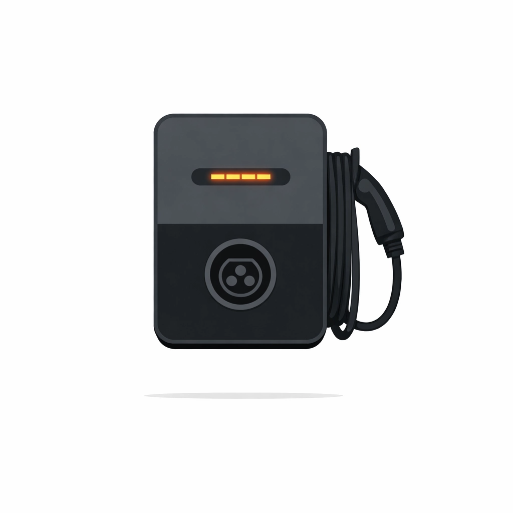 Moderne Wallbox für E-Autos als Teil einer zukunftssicheren Elektroinstallation in Mödling.