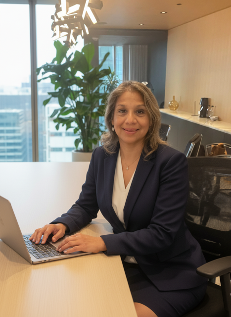 Professional Woman in Modern Office