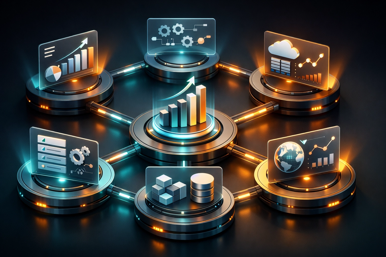 Interconnected security modules and data pipelines for automated WordPress optimization and vulnerability scanning.