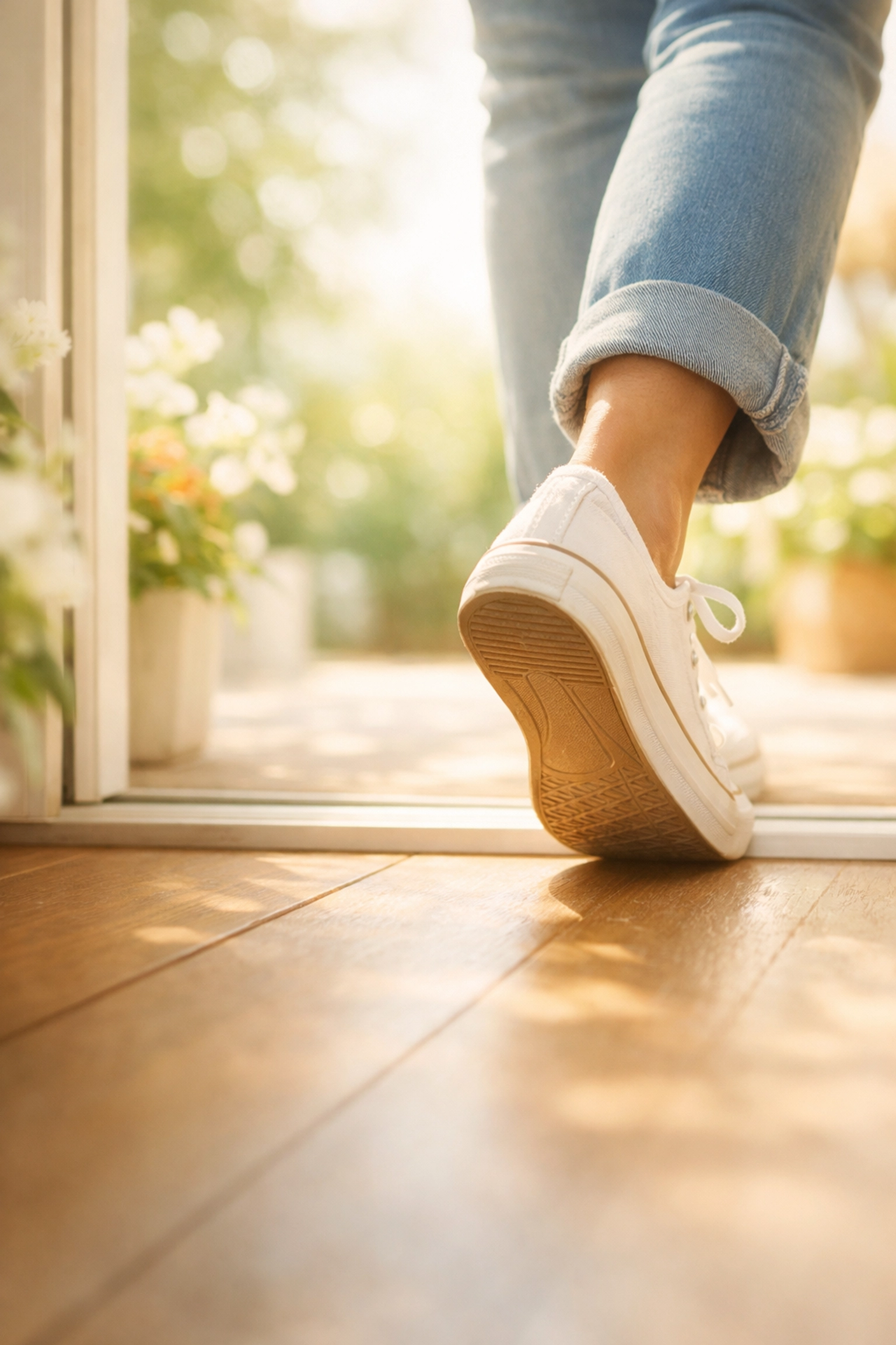 Transitioning from a structured recovery house to an independent, sober life outdoors.