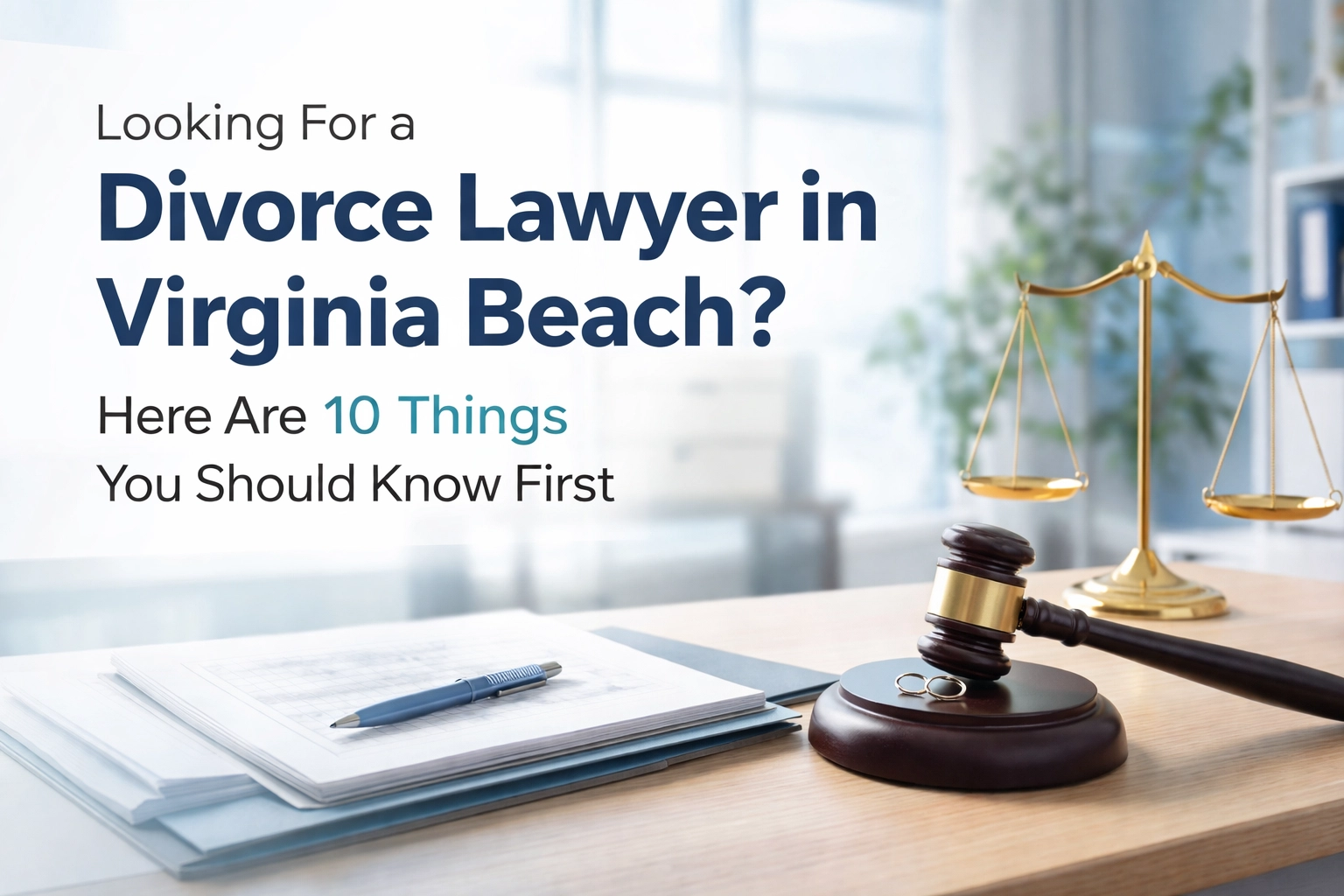 [HERO] Looking For a Divorce Lawyer in Virginia Beach? Here Are 10 Things You Should Know First
