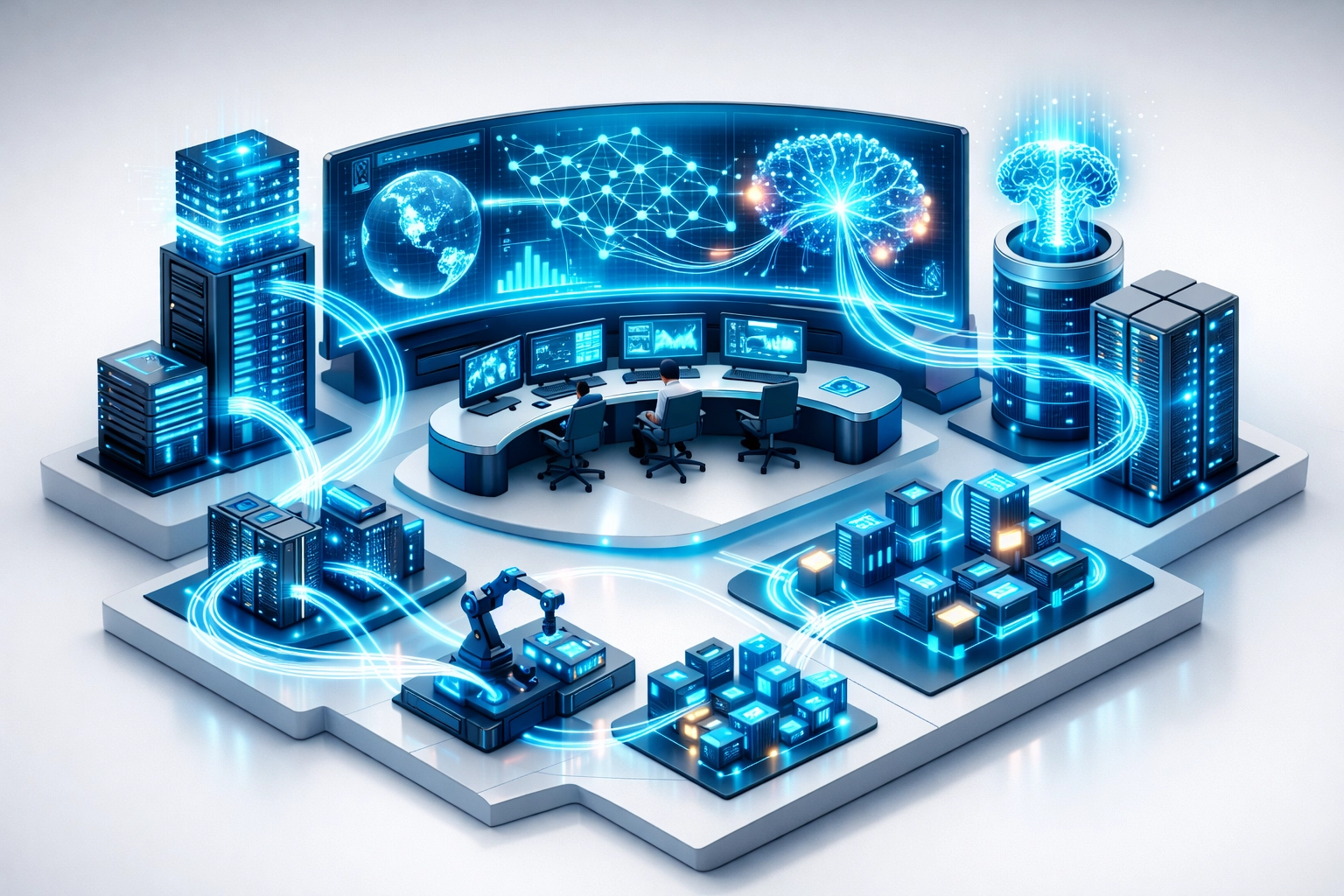 ServiceNow ITOM infrastructure discovery dashboard showing automated asset mapping and CMDB configuration