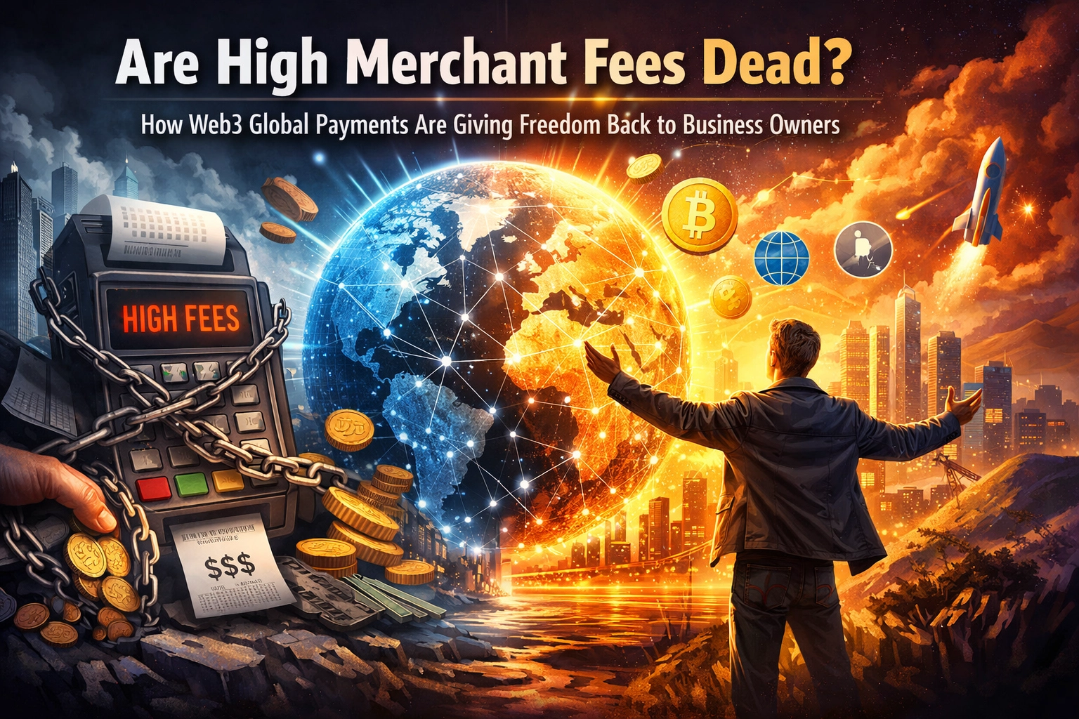 [HERO] Are High Merchant Fees Dead? How Web3 Global Payments Are Giving Freedom Back to Business Owners